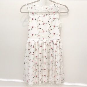 Floral Embroidered Dress